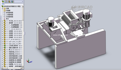 结构复杂的研磨机设计模型 图文解析与创新应用