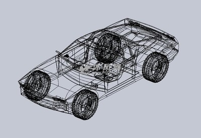 老式古董车设计模型的美学与技术演变